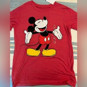 Red Mickey Mouse shirt - size Large (L) NWT
